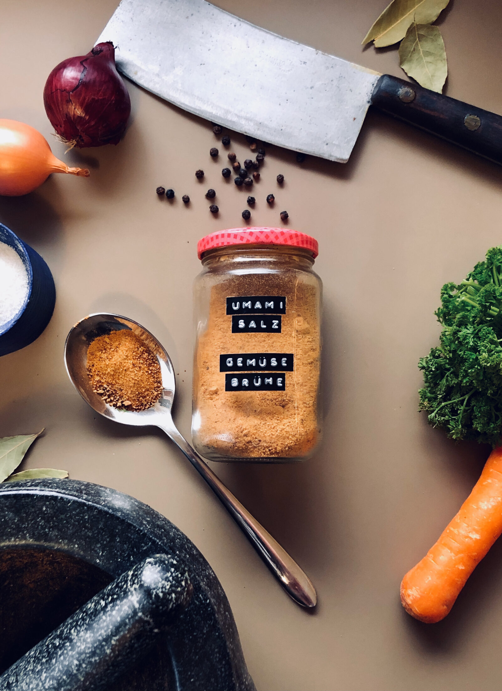 Gekörnte Instant Gemüse Brühe selber machen Ruben Schmalenberg